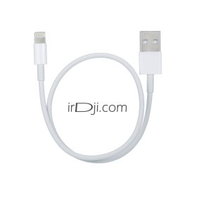 کابل usb کوتاه 350 میلیمتری (350mm usb lightning cable pgy)